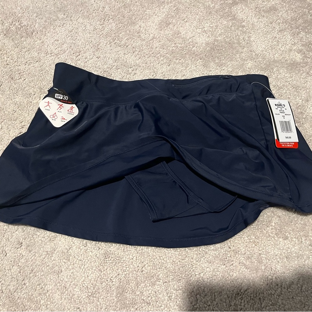 Zeroxposur tankini bottoms size 10. NWT